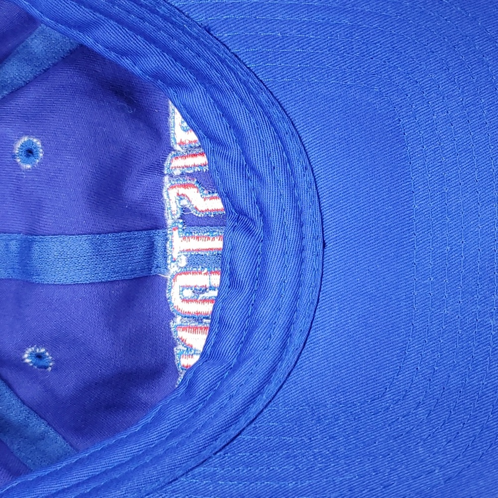 Detroit Pistons hat ball cap royal blue snap back embroidered signed number 5 - Picture 8 of 9